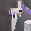 1+1 CADOU Stație inteligentă pentru periuțe de dinți cu UV și dispenser automat