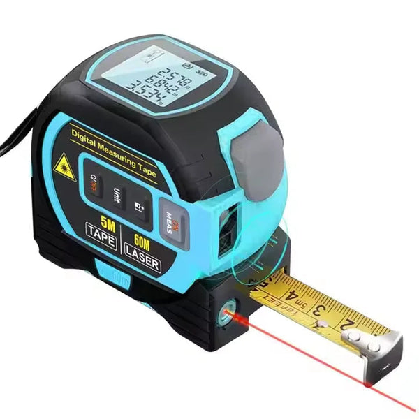 ProMeasure 3-în-1 – Telemetru Laser 60m + Ruletă