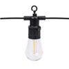 Ghirlanda luminoasa SOLARA, decorativa, 10m, 10 dulii E27, Lumina Alb Cald