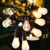 Ghirlanda luminoasa SOLARA, decorativa, 10m, 10 dulii E27, Lumina Alb Cald
