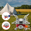 Aragaz portabil pentru camping, aprindere automata + rezerva cadou