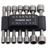 Set profesional 14 biți tubulari hexagonali – pentru șurubelnițe electrice și pneumatice