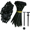 Set 100 Coliere Auto Reutilizabile cu Pin & Buton – Pentru Reparații Rapide