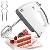Ofertă 1+1: Mixer electric de mână 260W, 7 viteze, ideal pentru ouă, aluat și creme – 220V