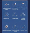 1+1 CADOU Aparat Masaj Cervical Portabil Huaer, Incalzire, Sistem EMS, Electric
