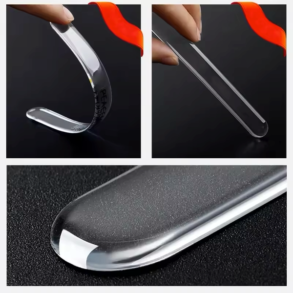 Set 8 x Stickere transparente anti-coliziune pentru uși și mânere auto