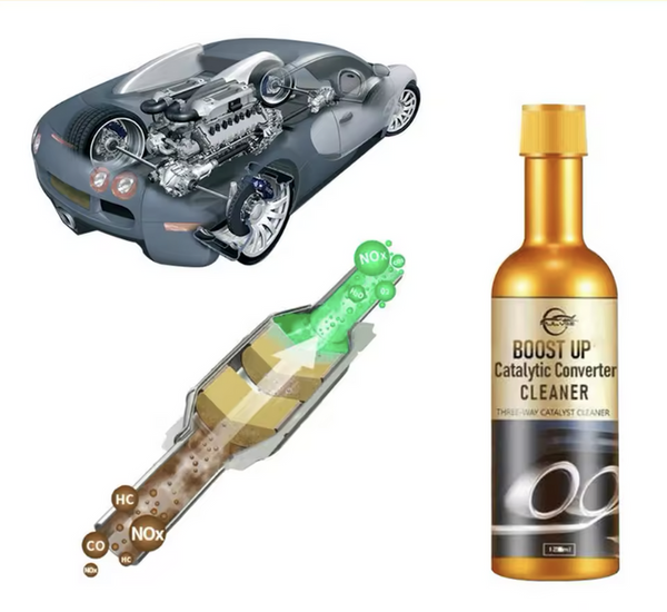 Ofertă 1+1 – Curățător catalizator auto 120 ml, îmbunătățește performanța motorului