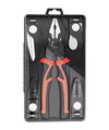 Set Clește Zippi 5 în 1: Patent, Dezizolator, Sertizor, Foarfecă și Tăietor Cabluri, Mâner Confortabil, Oțel Durabil