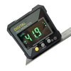 Dispozitiv digital pentru măsurarea unghiului 4×90° cu fixare magnetică
