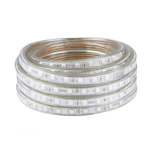 Furtun LED tip banda, SMD, exterior, flexibil, multicolor, 20 Metri