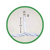 Instalatie Craciun 10m cu flash, 200 LED-uri, de exterior, tip franjuri, turturi ,fir alb, interconectabila