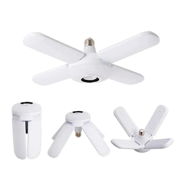 Bec cu 4 brate cu lumina multicolora, cu functie muzicala prin bluetooth, telecomanda inclusa