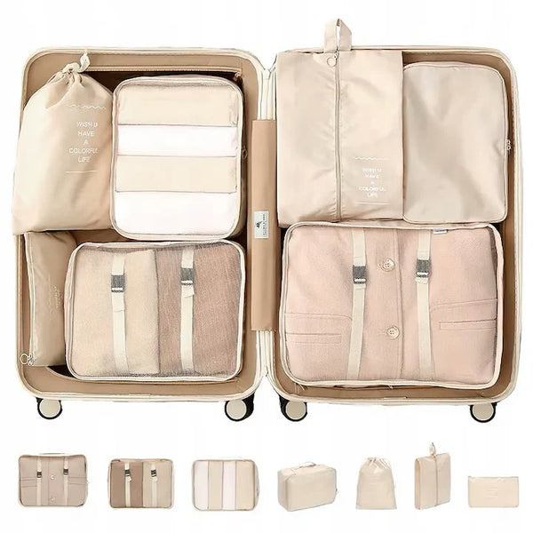 1+1 CADOU Set 7 genti de organizare pentru Calatorie, Waterproof