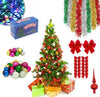 Brad De Craciun 180 Cm + Set Complet Accesorii Pentru Impodobit