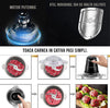 Tocator electric cu 4 cutite, vas din inox , capacitate 2 litri, 250W
