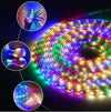 Furtun LED tip banda, SMD, exterior, flexibil, multicolor, 10 Metri