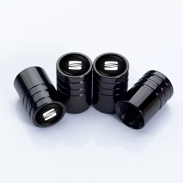 Set 4 capace din aluminiu pentru valve de anvelope