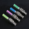 Set 4 Lumini LED pentru Roți de Bicicletă – cu Senzor de Mișcare și Design Neon