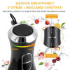 Set blender de mâna 4 in 1, 1500W cu 2 viteze și funcție turbo