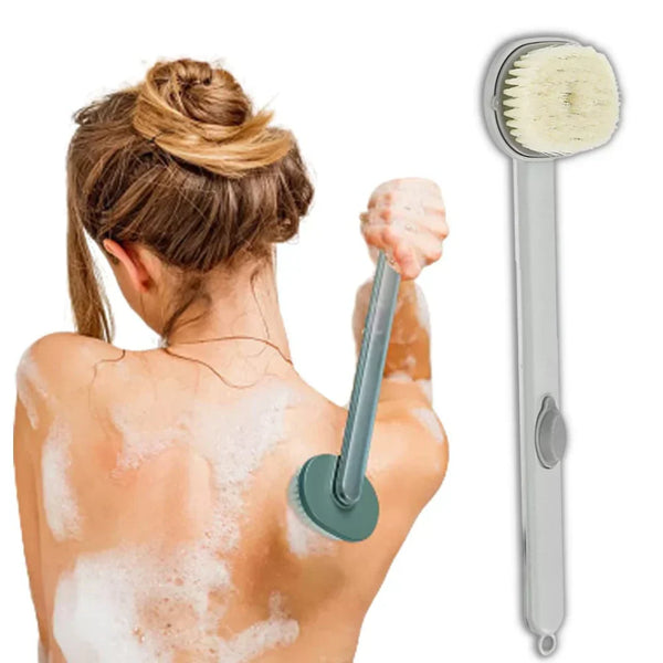 1+1 CADOU Perie de baie cu dispenser pentru gel