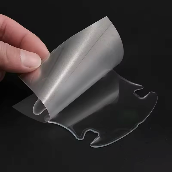 Set 8 x Stickere transparente anti-coliziune pentru uși și mânere auto