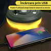 Bandă Luminoasă LED 10M pentru Camping, Rezistentă la Apă, cu Moduri de Iluminare și Conectare USB