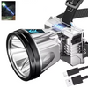 Lanternă frontală LED reîncărcabilă – Super luminoasă, rezistentă la apă, 3 moduri