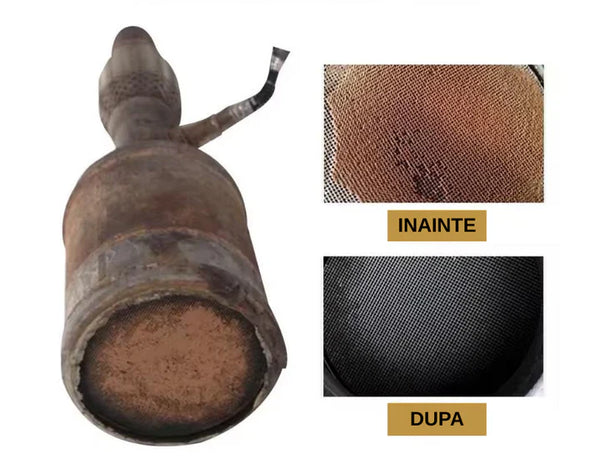 Ofertă 1+1 – Curățător catalizator auto 120 ml, îmbunătățește performanța motorului
