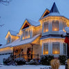Instalație de Crăciun, franjuri cu led tip țurțuri, exterior, 20 metri, 500 LED-uri, interconectabila